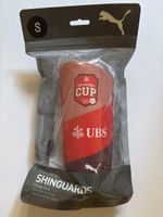 Fussball Puma Schienbeinschoner, UBS Football Cup, Grösse S!