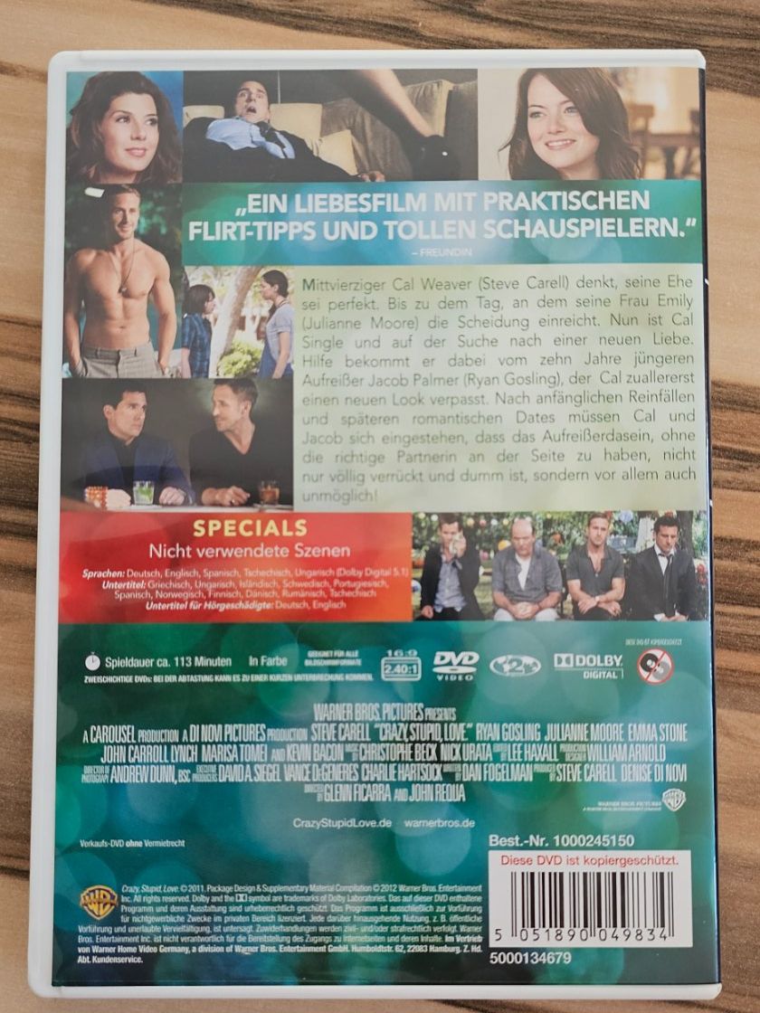 Alle DVDs: CRAZY, STUBID, LOVE/ DVD – Gebraucht aus Geuensee von jes_9xyk 1