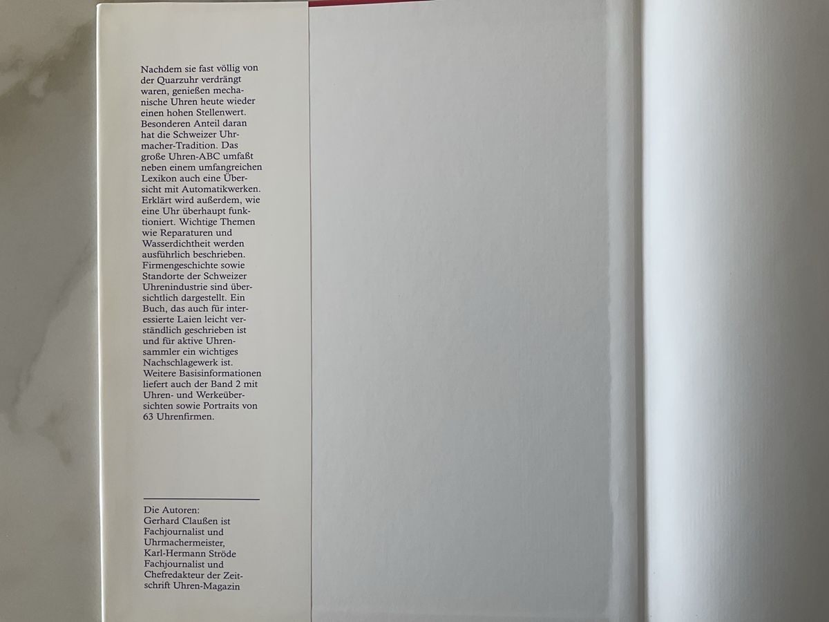 Livres: Buch Das grosse Uhren-ABC – D'occasion à Brugg AG par Roby61 1