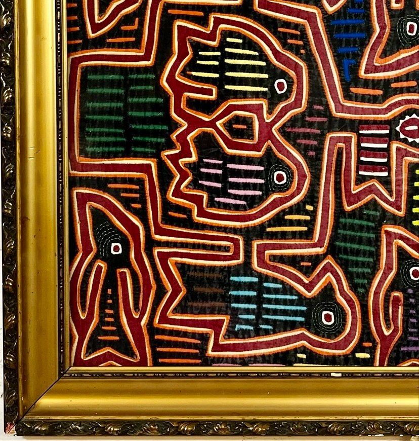 Foto & Immagini: Vintage Kuna Mola Textilkunst: Handarbeit – Usato da Bruettisellen venduto da Collector_Store 4
