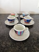 5 Espresso-Kaffee-Tassen - Indy for Art’97