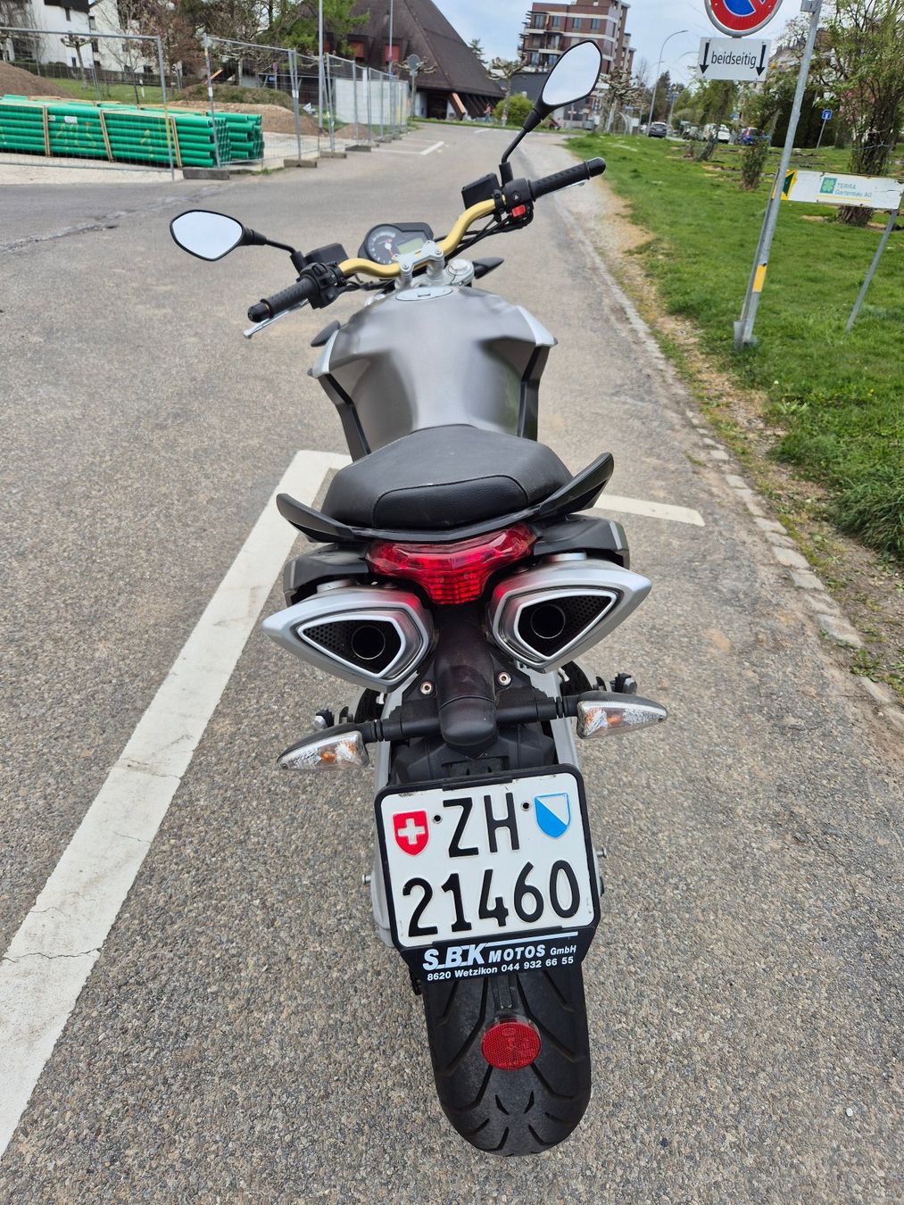 Aprilia Route: Aprilia Shiver 750 – D'occasion à Wetzikon ZH par Fradul 3