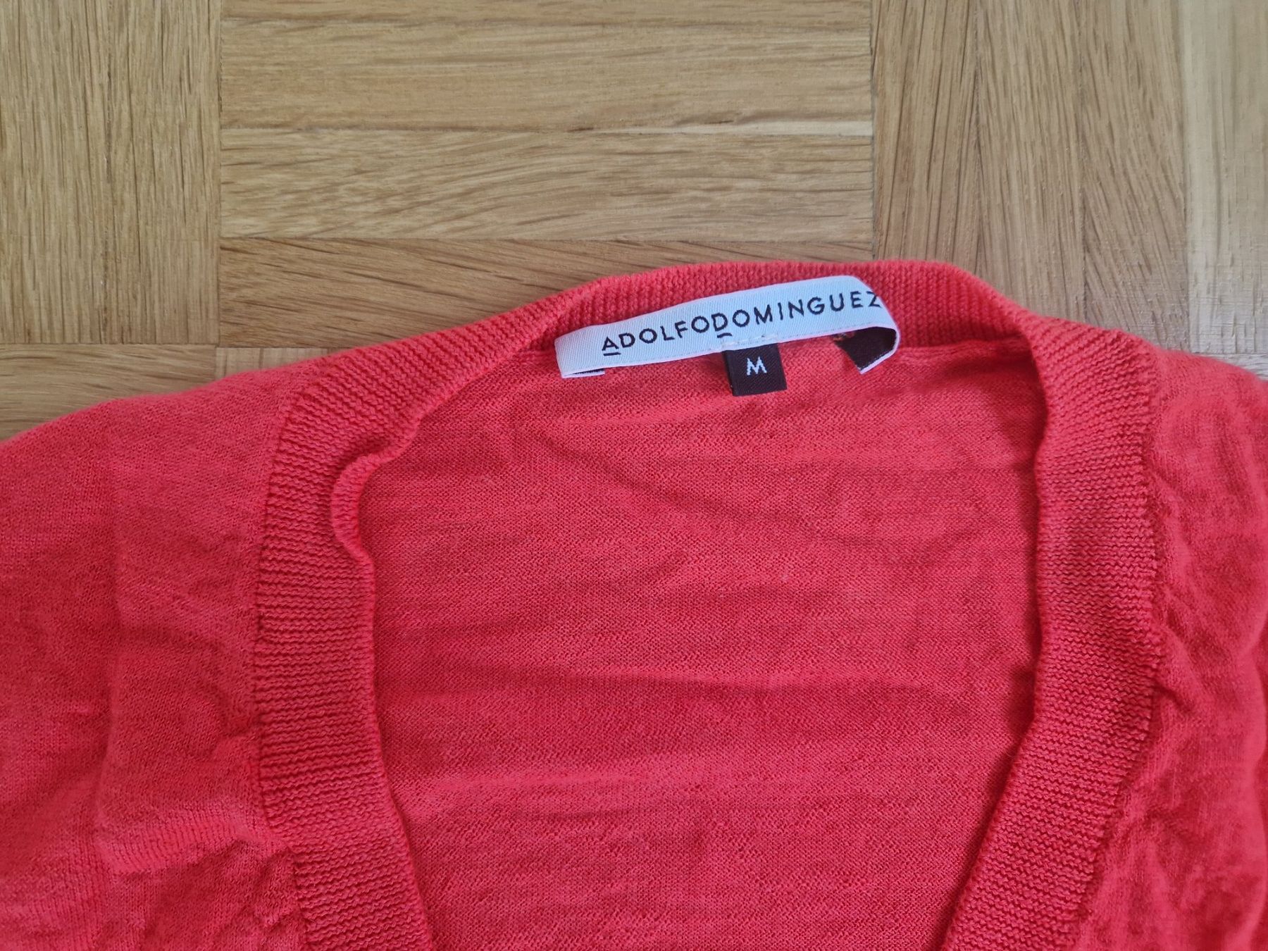 Pullover & Sweatshirts: Pullover 100% Merinowolle rot V-Kragen M spanische Grösse – Neu (gemäss Beschreibung) aus Zürich von yro_qvz7 2