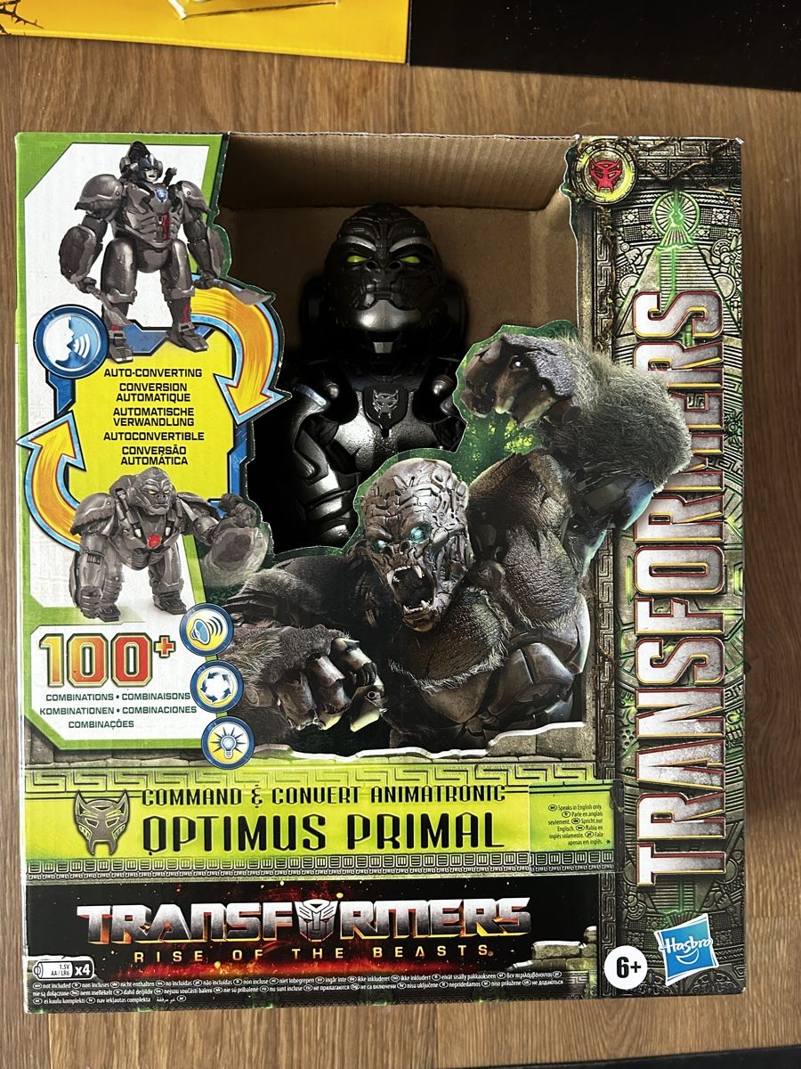 Hasbro Statuette: Optimus primal command and control – Nuovo e nell'imballaggio originale da Zürich venduto da Sashkica