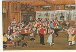 Appenzeller Malerei  Tanzabend