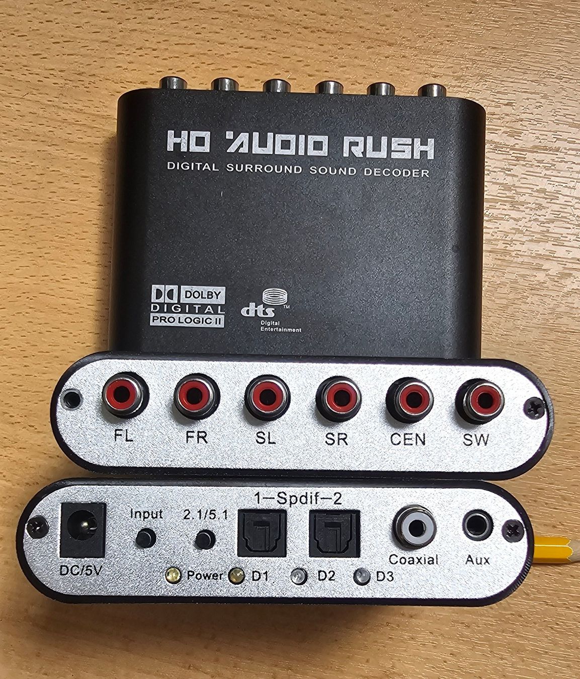Convertitori: Digital Sound Decoder 5.1 DA-Wandler, 12 Stück – Usato da Birsfelden venduto da missnamrit 2