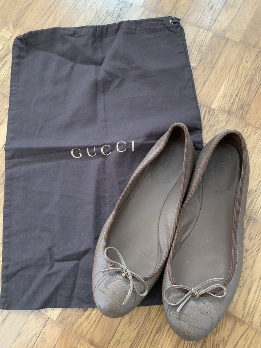 Scarpe da donna: Gucci leder ballerinas – Usato da Zürich venduto da Nikuska32 4