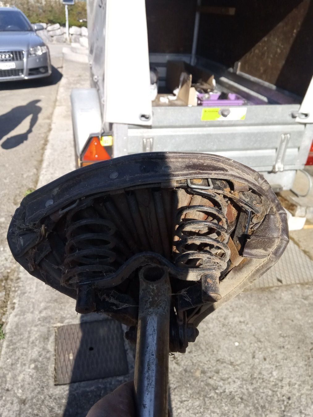 Pezzi di ricambio: Fahrradsattel Alt – Usato da Hohentannen venduto da romano010 2