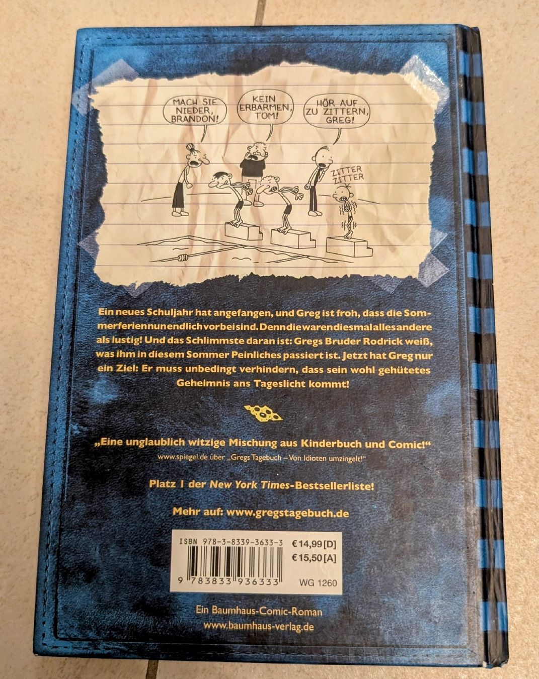 Libri: Gregs Tagebuch 2 - Gibt's Probleme? Comic-Roman Kinder – Usato da Ganterschwil venduto da Nike18 1