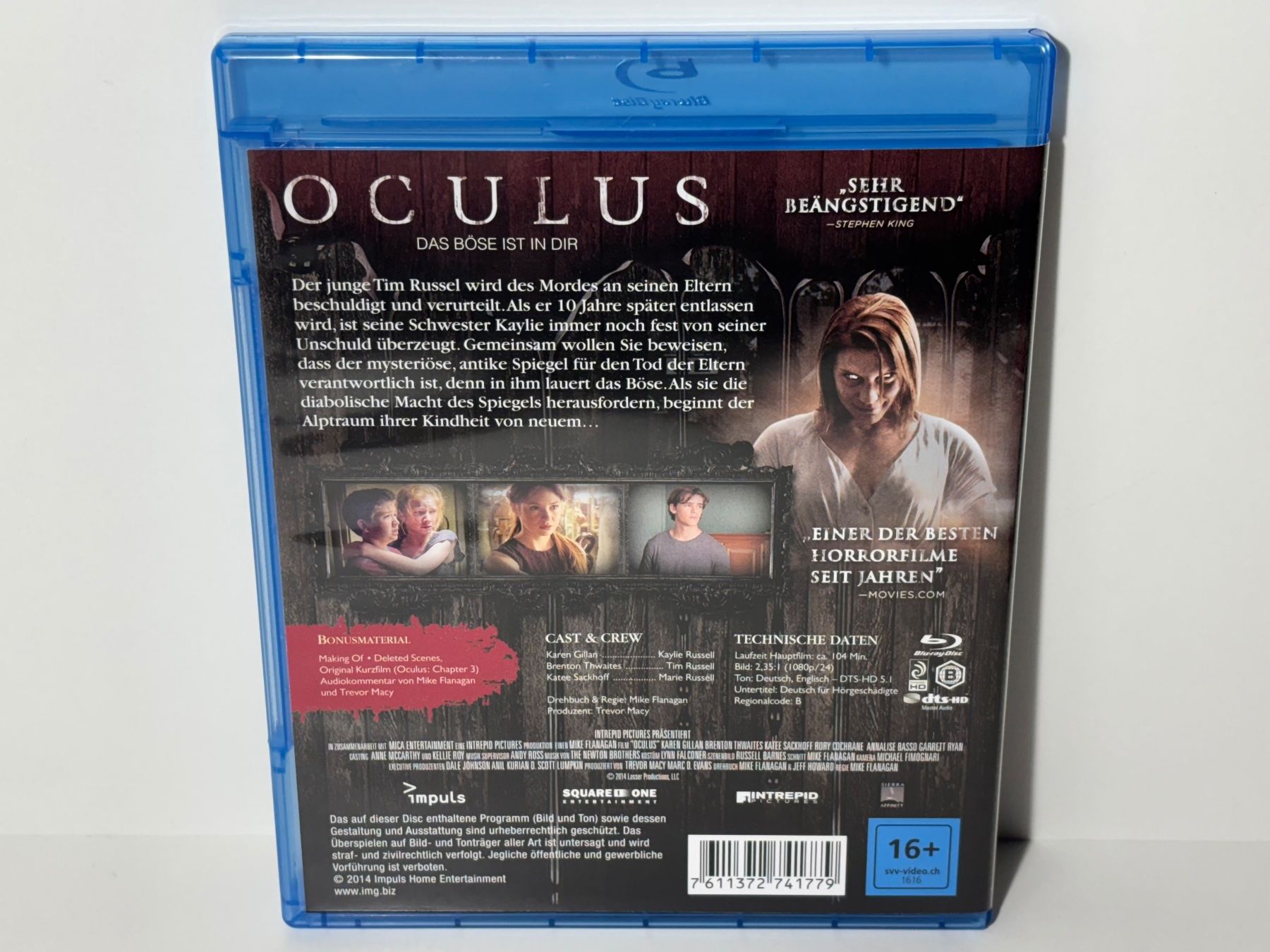 Tous les DVDs: Oculus Blu Ray – D'occasion à Wilderswil par Sstriker 1