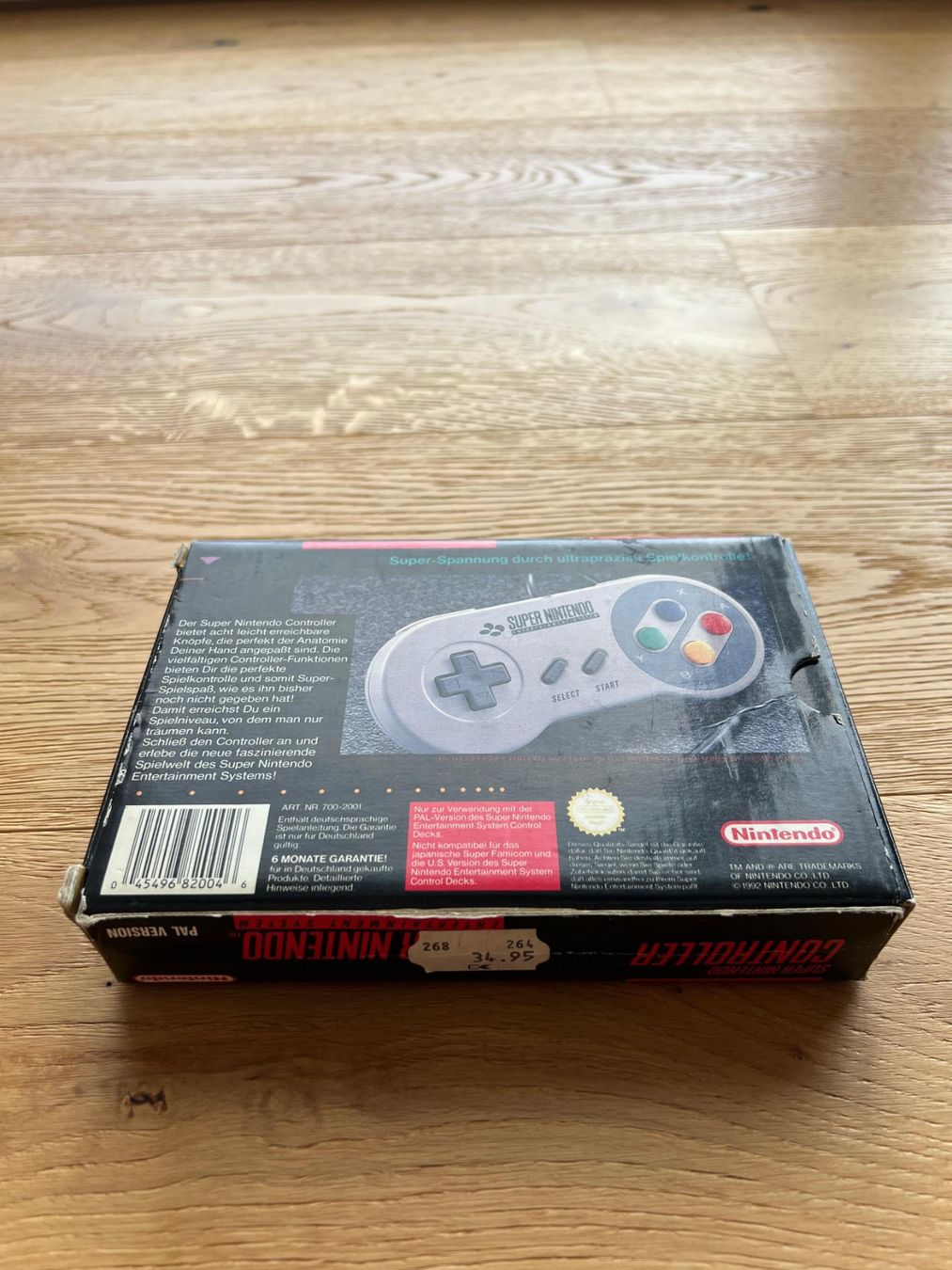 Nintendo Manettes: Nintendo SNES Controller (PAL) mit Originalverpackung OVP – D'occasion à Schönenbuch par retrohunter 7