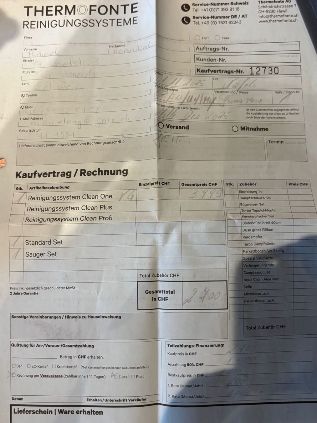 Pulitori a vapore: Dampfreiniger mit Zubehör – Usato da Uznach venduto da sh5183 4