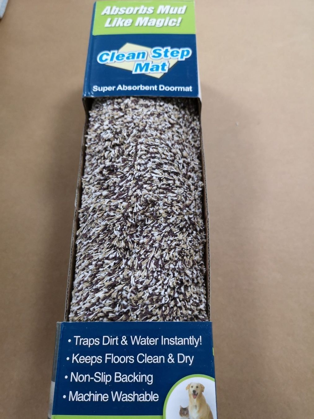 Türvorlage Hundeteppich Clean Step Pets Schmutzbrücke Hunde (Neu und ...