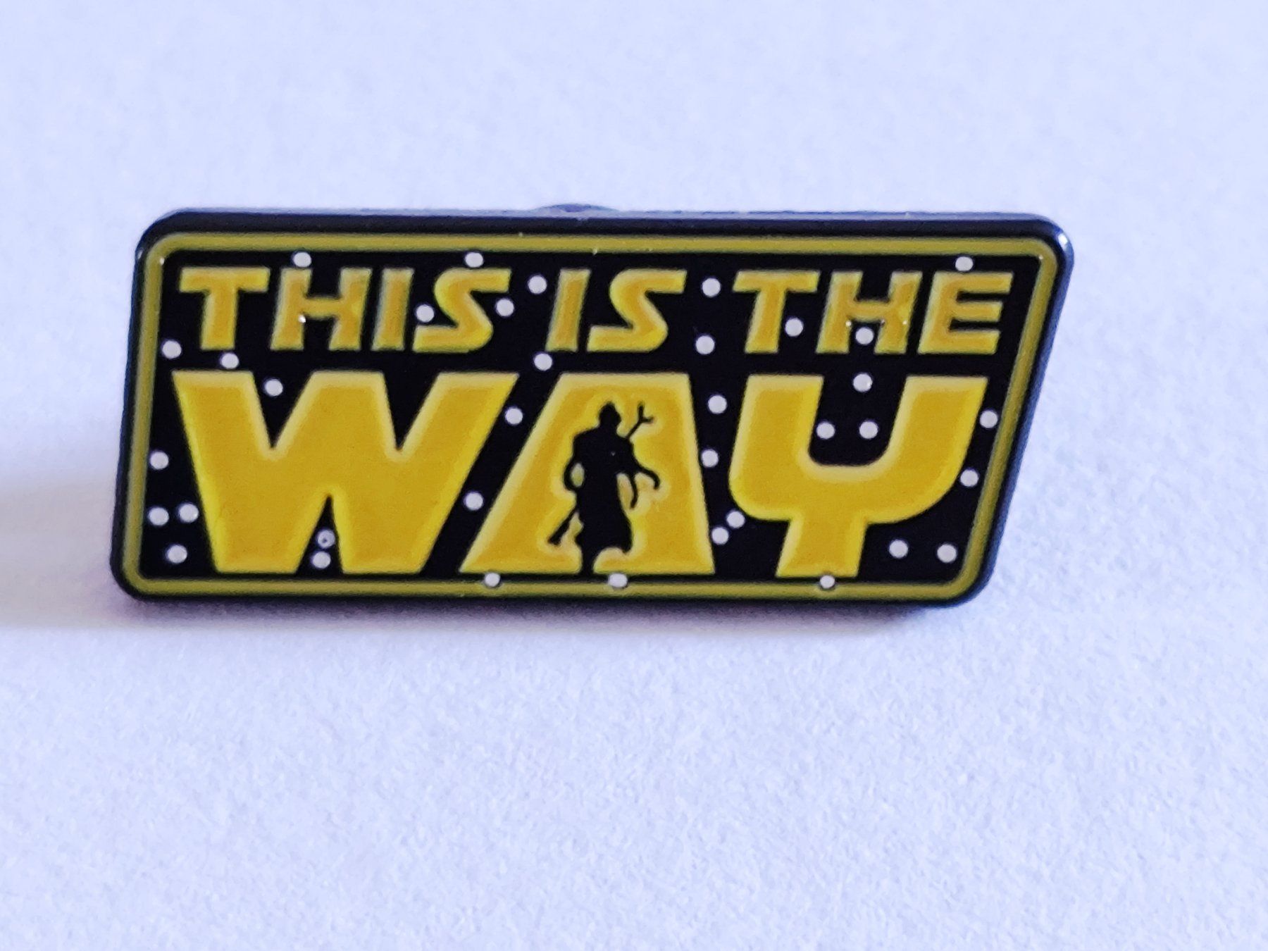 Placchette & Badge: Pin: "This is the Way" Mandalorian ca. 2.8 cm – Nuovo e nell'imballaggio originale da Bettingen venduto da hamau2012