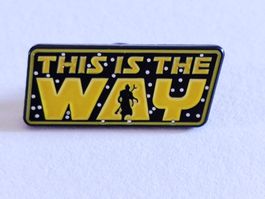 Pin: "This is the Way" Mandalorian ca. 2.8 cm