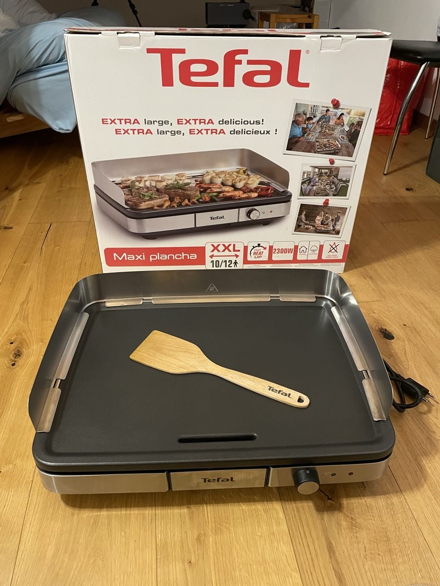 Griglie: Tefal Maxi plancha – Usato da Le Châble VS venduto da fav_5bfq