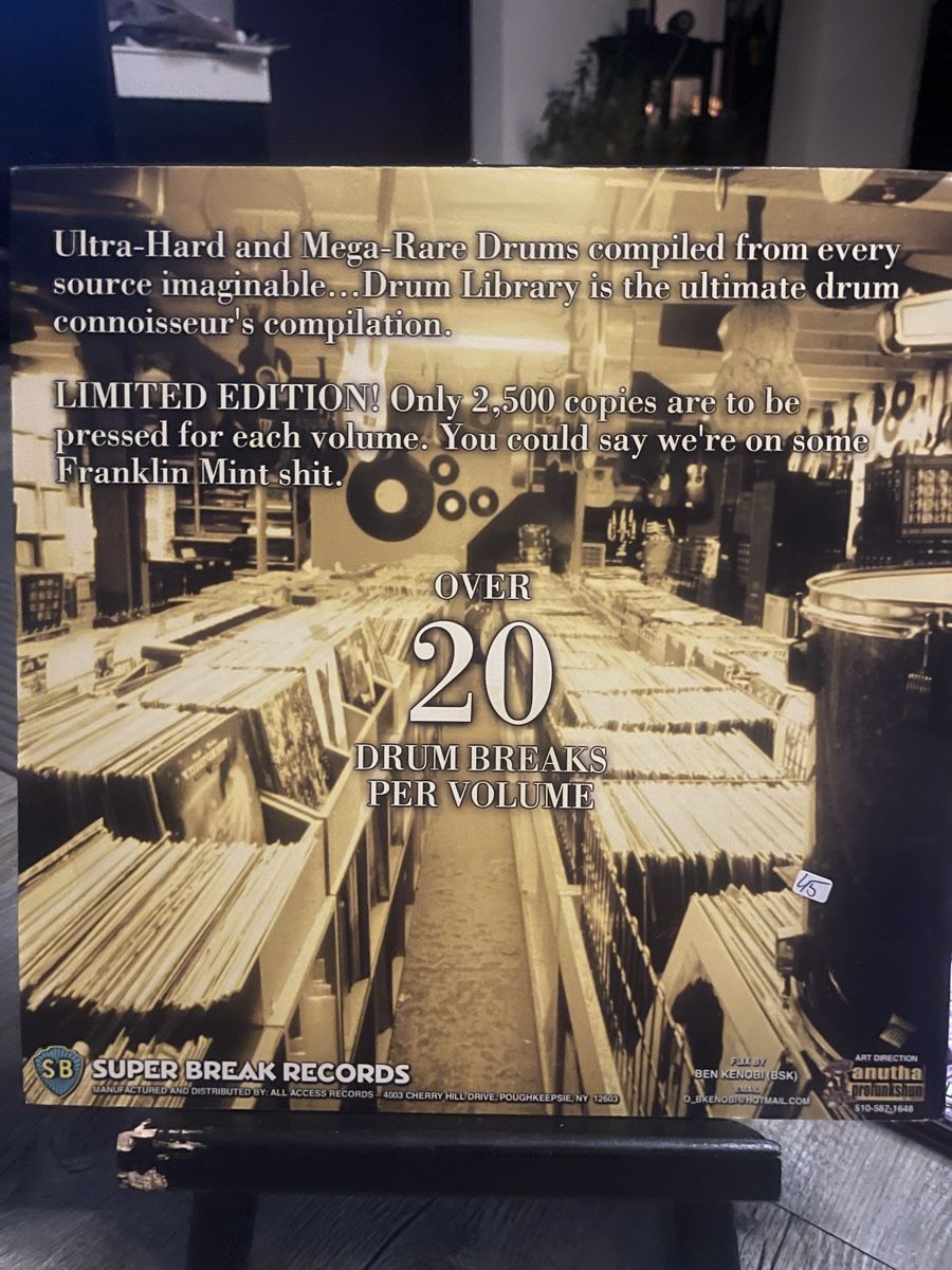 Dischi in vinile: Drum Library / Vol 3 – Usato da Dagmersellen venduto da stonefinger 1