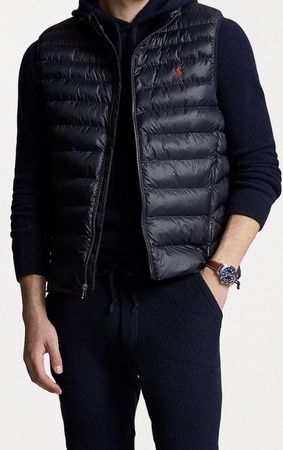 Ralph Lauren Herren Weste Gr. XL, Dunkelblau, Top Zustand! (