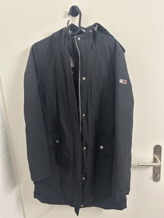 Tommy Hilfiger Damen Winterjacke Schwarz Parka (XS)