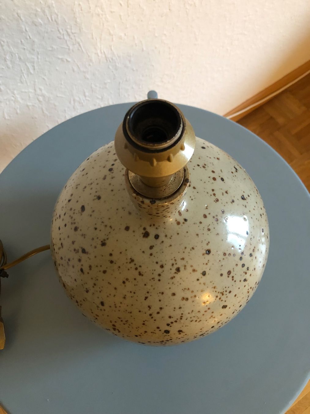 Lampade: Vintage Steingut Tischlampe  Lampe de table vintag een grès – Usato da Biel/Bienne venduto da Garum 2