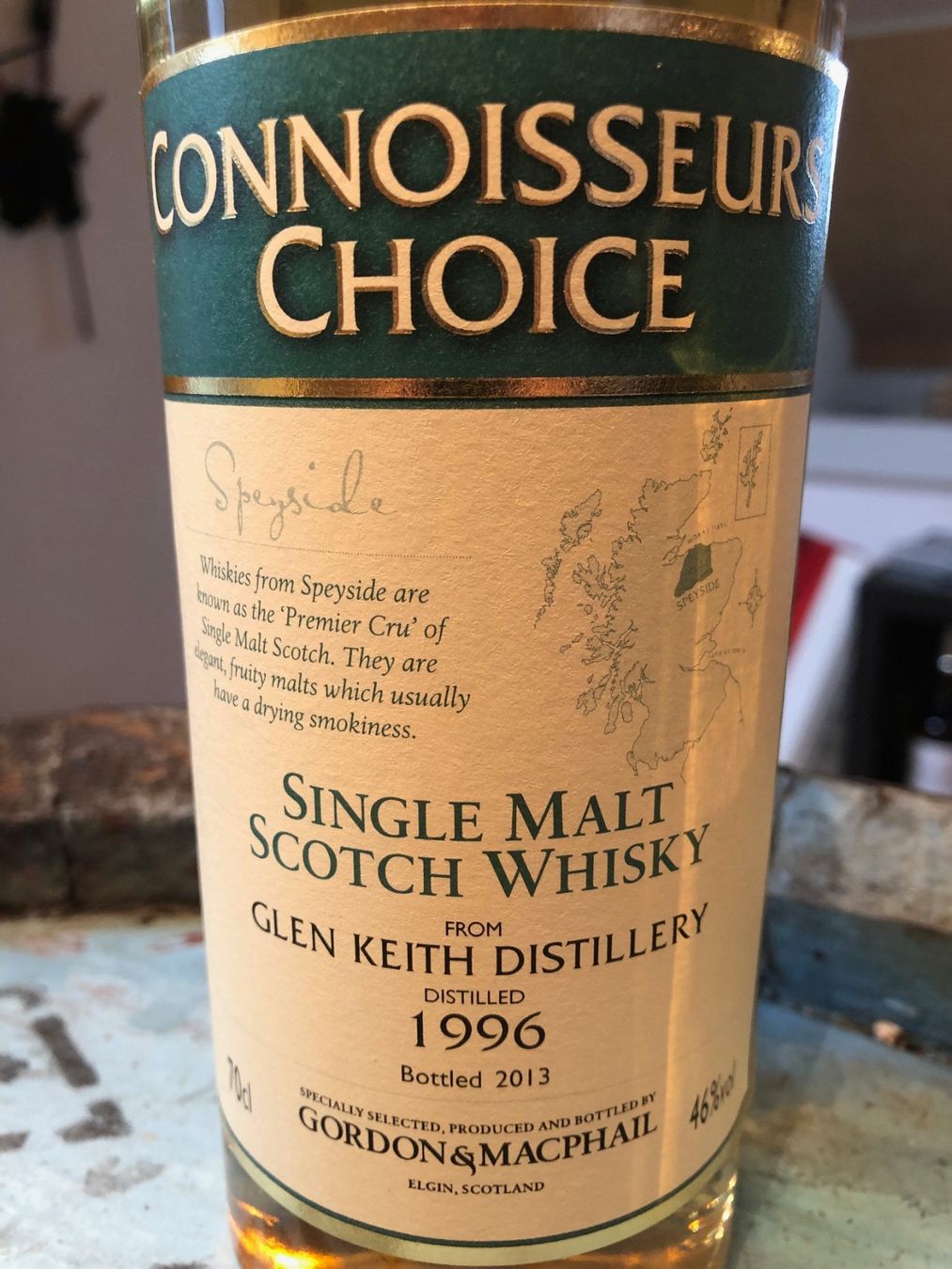 Bevande alcoliche: Glen Keith Connoisseurs Choice 1996 – Nuovo e nell'imballaggio originale da Aarwangen venduto da concorde58 2