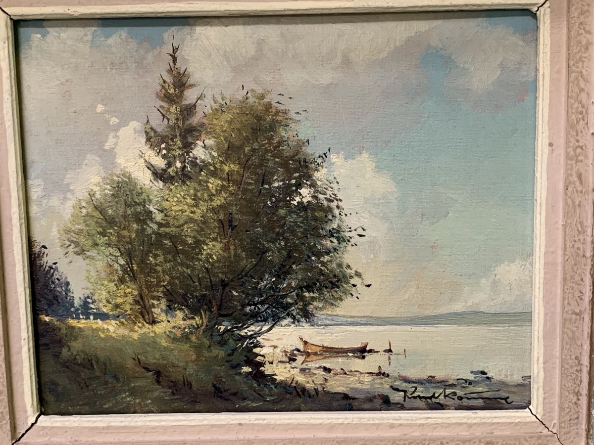 Tableaux: Kömme Paul 1891-1972 Arbon  – D'occasion à Wolfhalden par SecondAntique 1