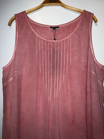 Street One Sommerkleid Rock Kleid Tunika used Look 42 Rosé