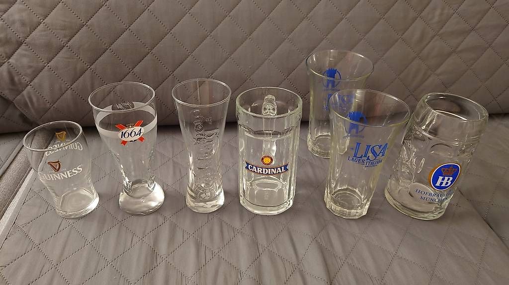 Gläser: Biergläser / Beer glasses  – Gebraucht aus Schüpfen von cha_6xq2