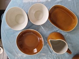 Rossler saladier 1plat rond 1pot2L1plat ovale