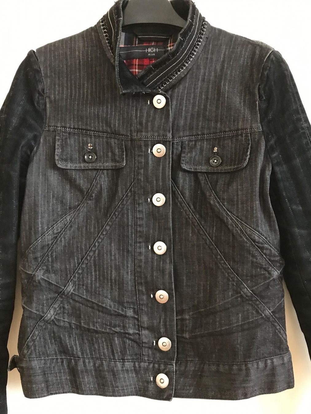 Giacche: Veste jeans HIGH, Taille 36-38, gris noir – Usato da Morges venduto da sandy069 1