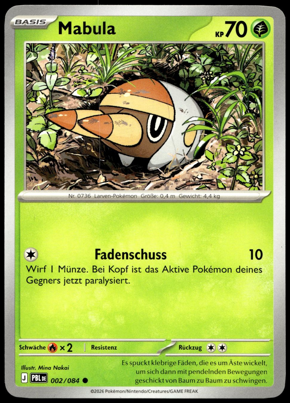 Pokémon Carte collezionabili: Mabula (PBL DE 002/084) – Usato da Affoltern am Albis venduto da Chiesa_5