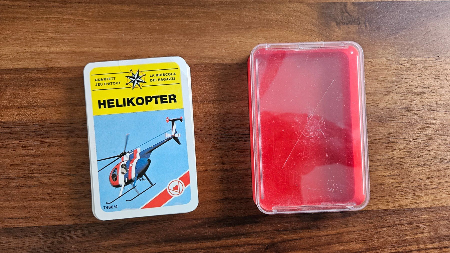 Giochi: Hellikopter Quartett-Spiel, vollstaendig – Usato da Untervaz venduto da FullFlap777