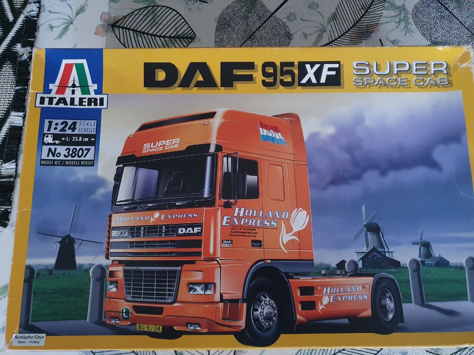 Italeri Modellbausätze & Standmodelle: Lastwagen Bausatz 1 zu 24 – Neu (gemäss Beschreibung) aus Belp von Liacheyenne 4