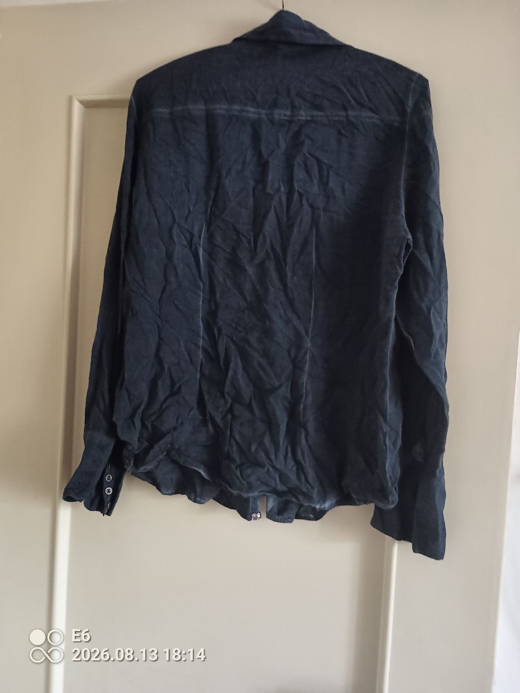 Camicette: Dunkelblaue Bluse mit Glitzer – Usato da Zürich venduto da Mitzi6 2
