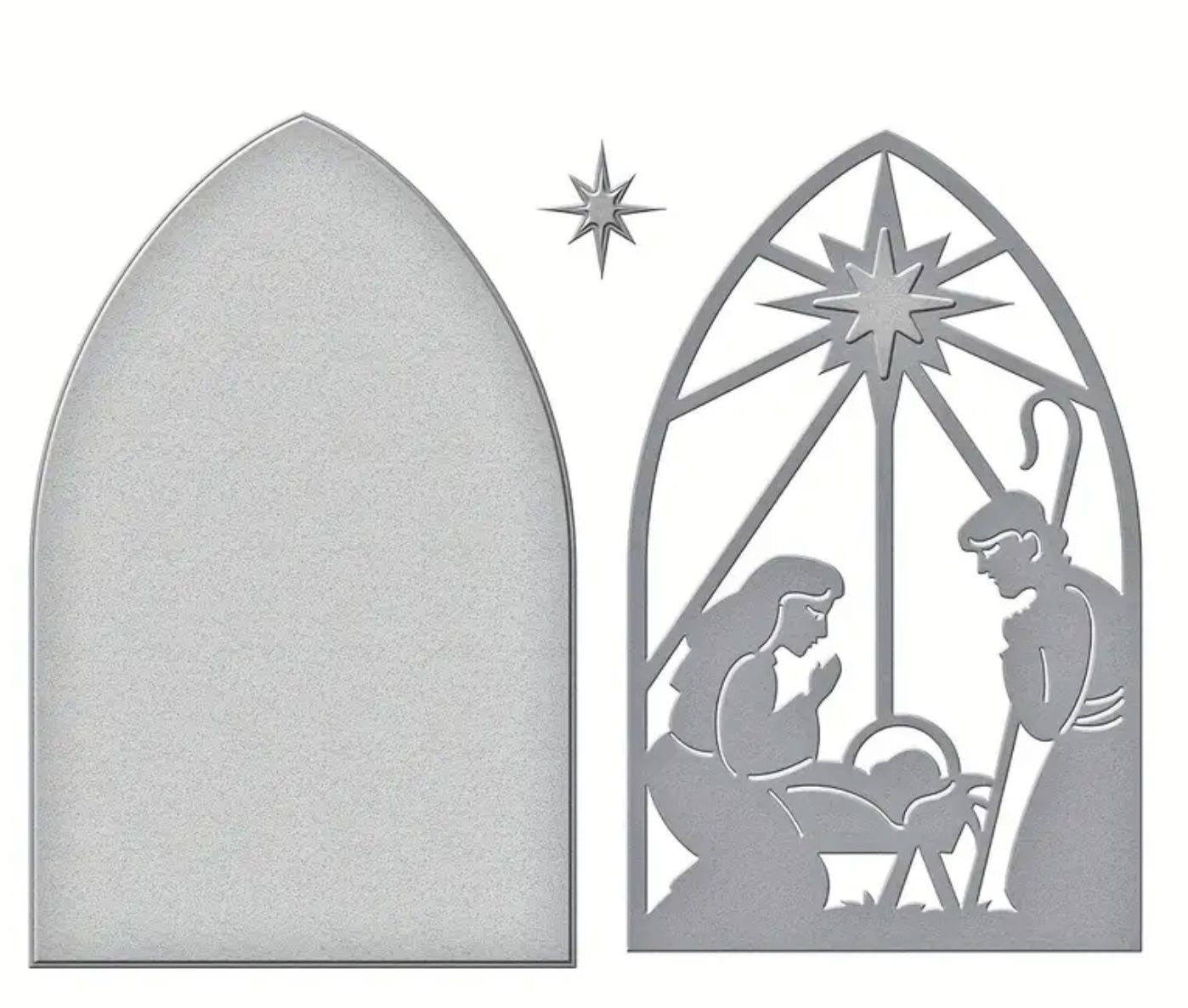 Sciablone: Weihnachts Krippe   - Stanzschablone – Nuovo e nell'imballaggio originale da Frenkendorf venduto da KreativZeit 2