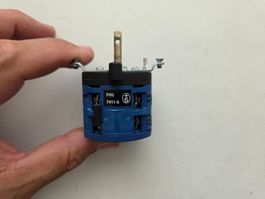 Drehschalter 5/1 0-1-2-3 FH2 7411-5 Kraus Naimer Einsatz