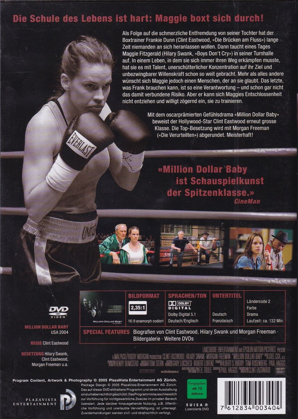 Tutti i DVDs: DVD ab Fr. 1.--, Million Dollar Baby – Usato da Lausen venduto da Mondeo10628 1