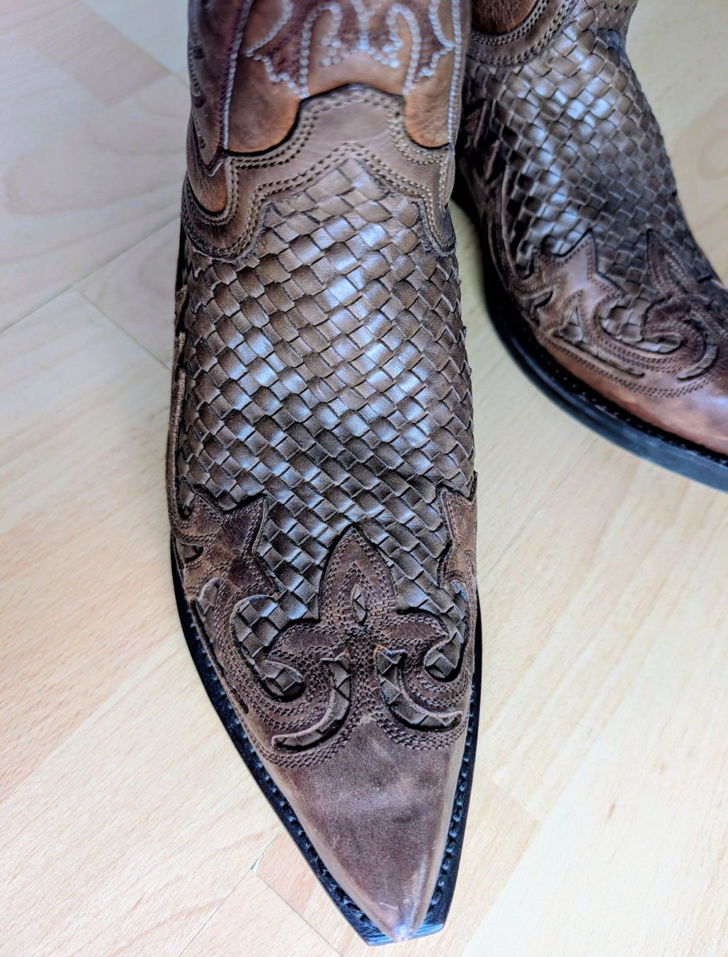 Sendra Scarpe da donna: Cowboystiefel Sendra, Grösse 38, braun, Leder – Usato da Flumenthal venduto da frfi 3