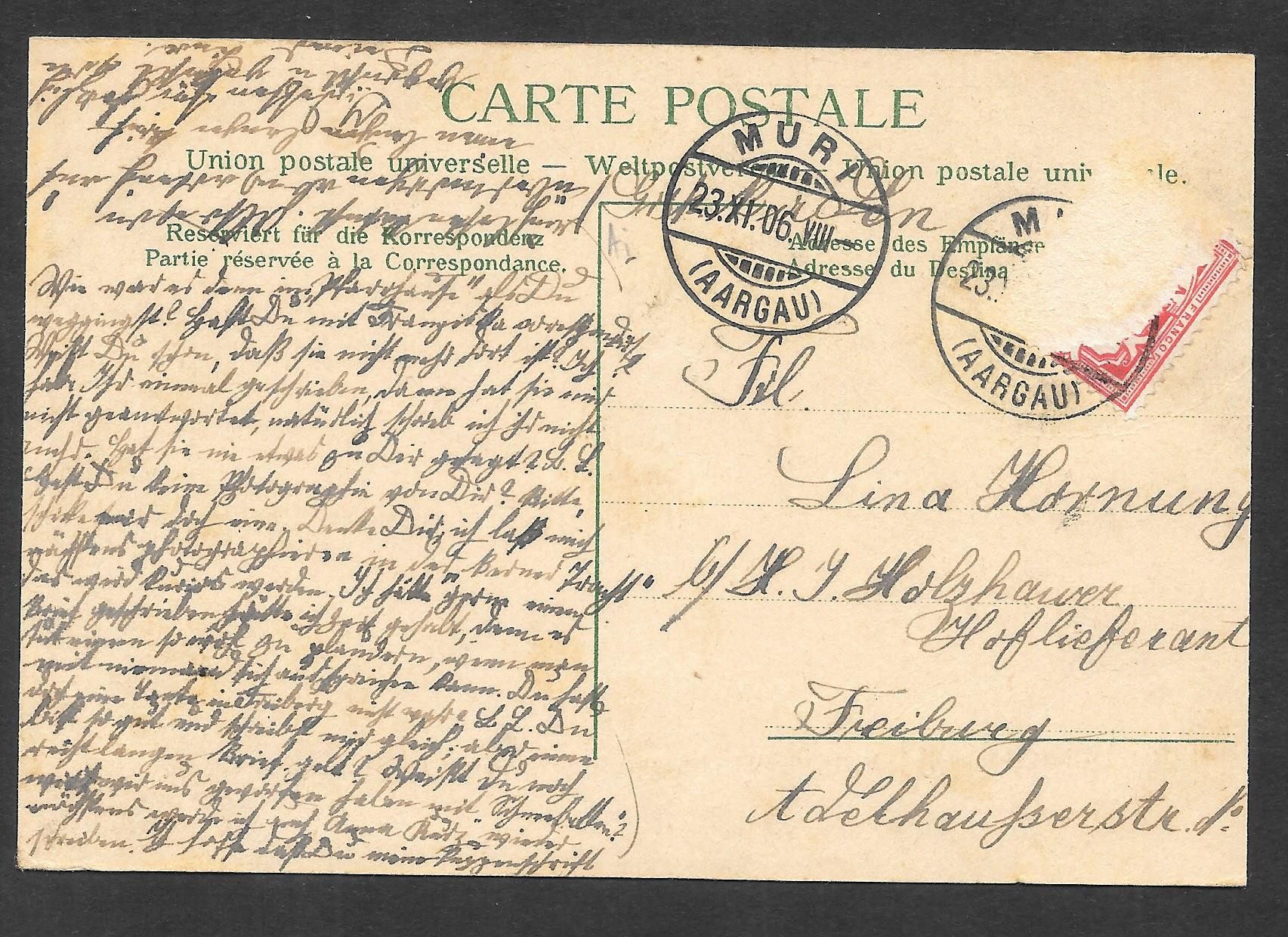 Cartoline postali: Muri braune Lithografie 3 Bilder Versandgeschäft etc. – Usato da Olten venduto da clotaldi 1