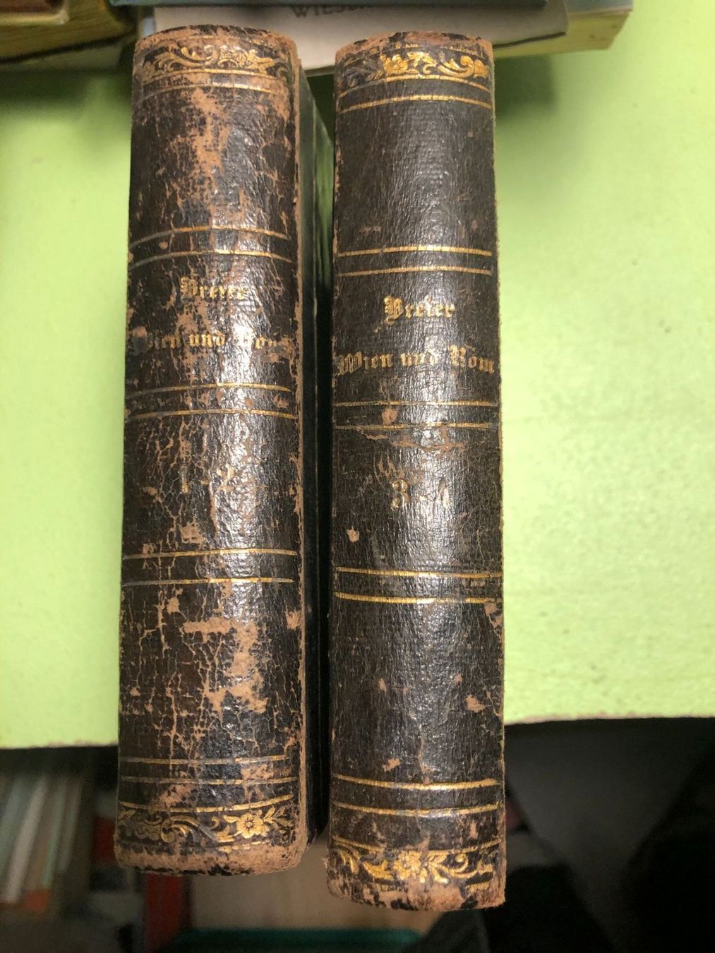 Bücher: Eduard Breier: Wien und Rom 1-4, 2 Bde. – Gebraucht aus Zürich von allp 1