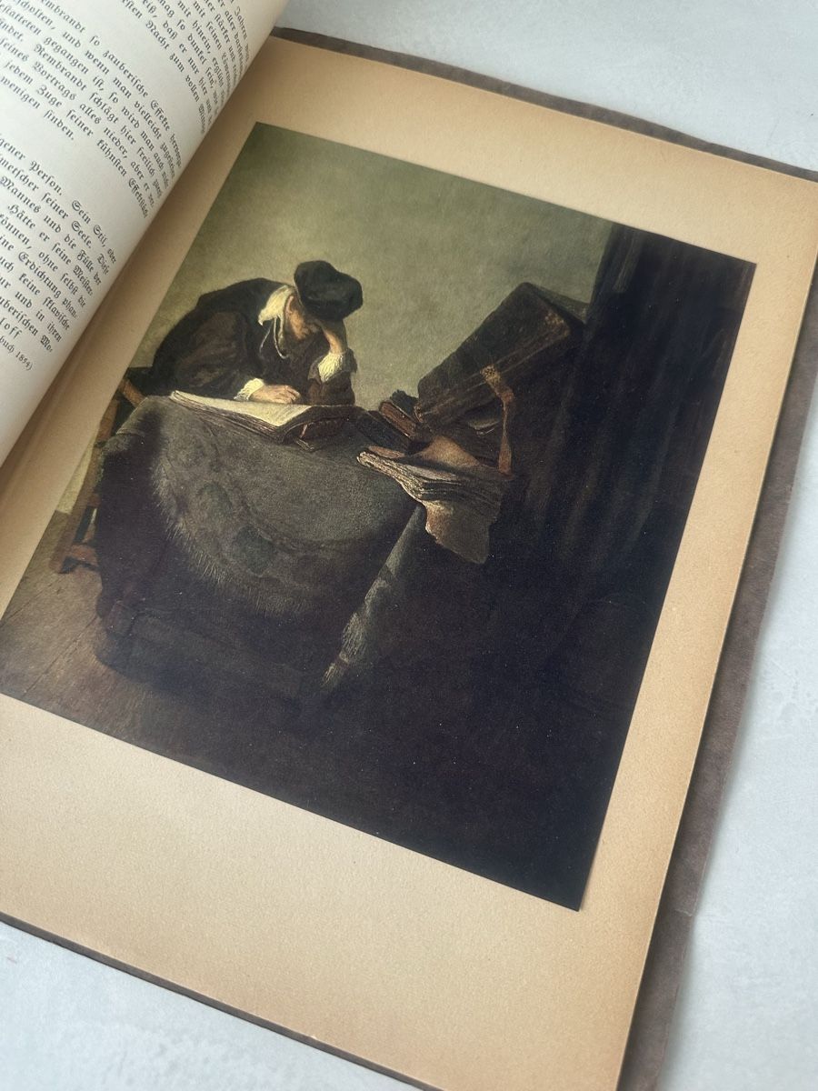 Libri: 2 antike Kunstmappen / Rembrandt / E. A. Seemanns – Usato da Nebikon venduto da Vanessa2003 8