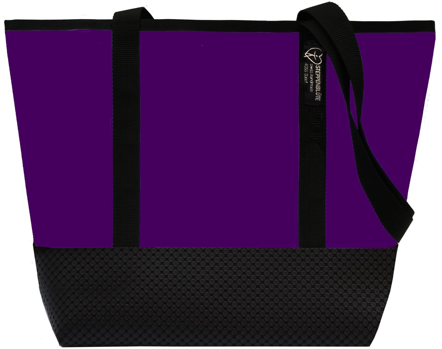 Taschen für Damen: Sac à main violet et noir - Steppenblüte – Gebraucht aus Préverenges von groli_mur