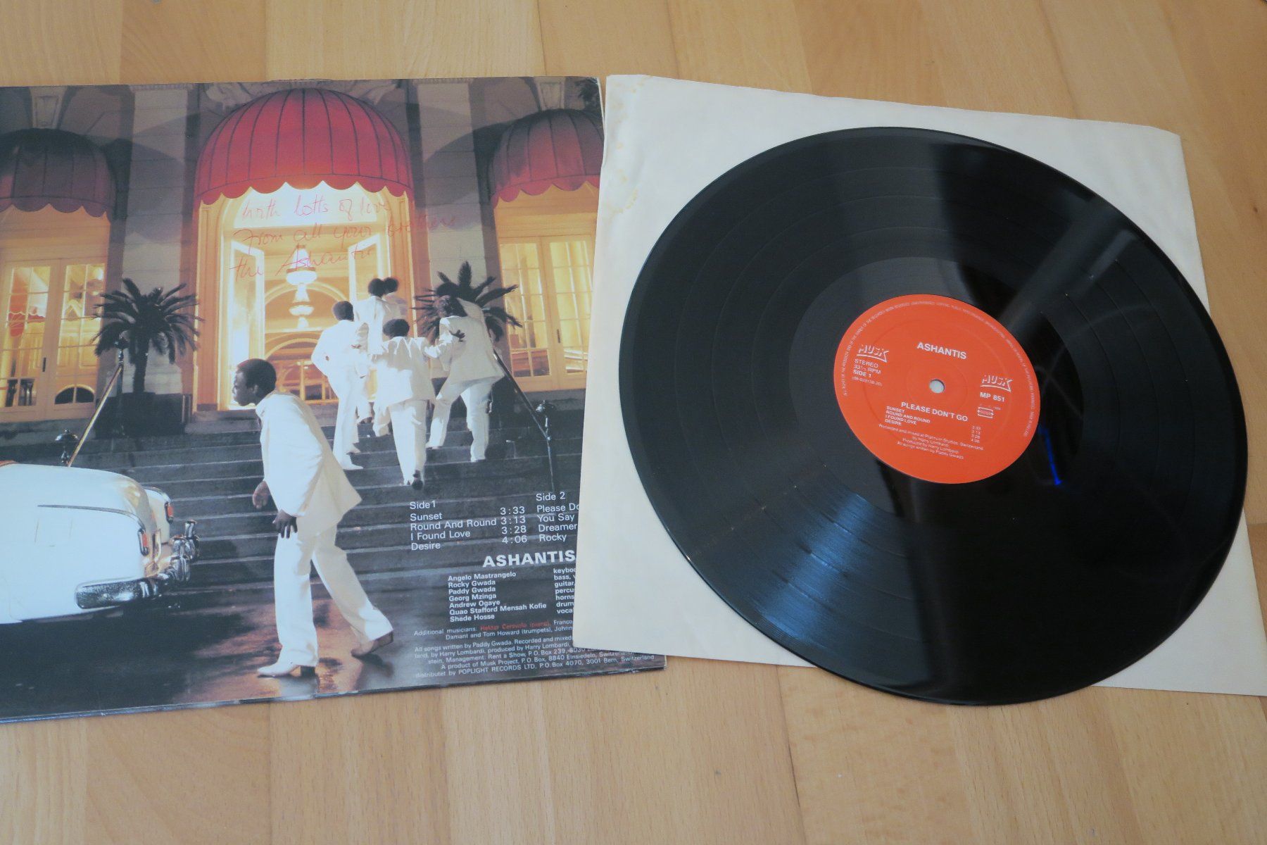 Dischi in vinile: Ashantis  – Please Don't Go – Usato da Thun venduto da Karibu70 4
