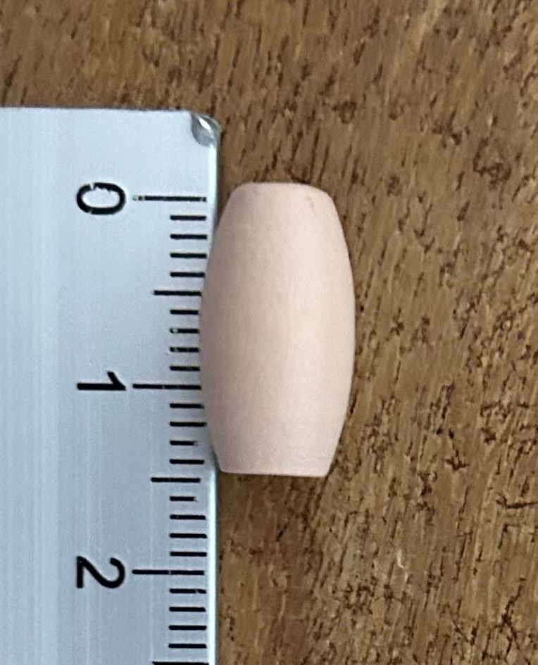 Perle (finte): Holzperlen Pastellfarben Oval, ca 50 Stück – Nuovo e nell'imballaggio originale da Geneve venduto da vane267 1