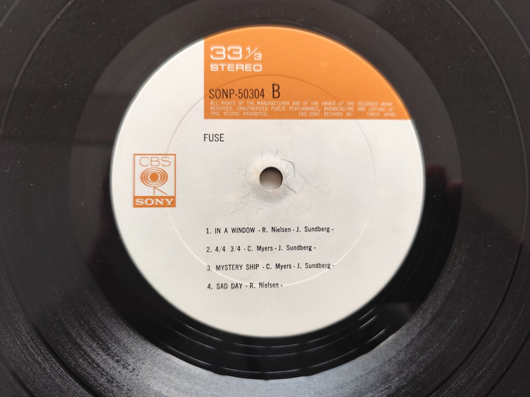 Dischi in vinile: Fuse Same Japan Erstpressung auf CBS von 1970! – Usato da Oftringen venduto da Brazil99 4