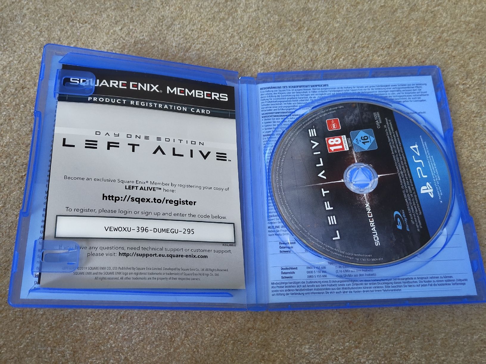 Giochi: Left Alive - Day One Edition - PS4 - Playstation 4 Game – Usato da Glattbrugg venduto da har_jgc7 2