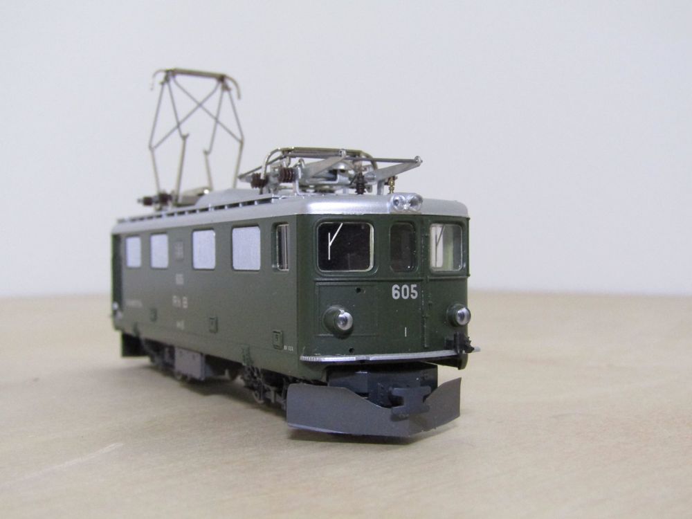 Bemo Modelleisenbahnen: Bemo Ge 4/4 I grün 605 digital – Gebraucht aus Lalden von Peschere 1