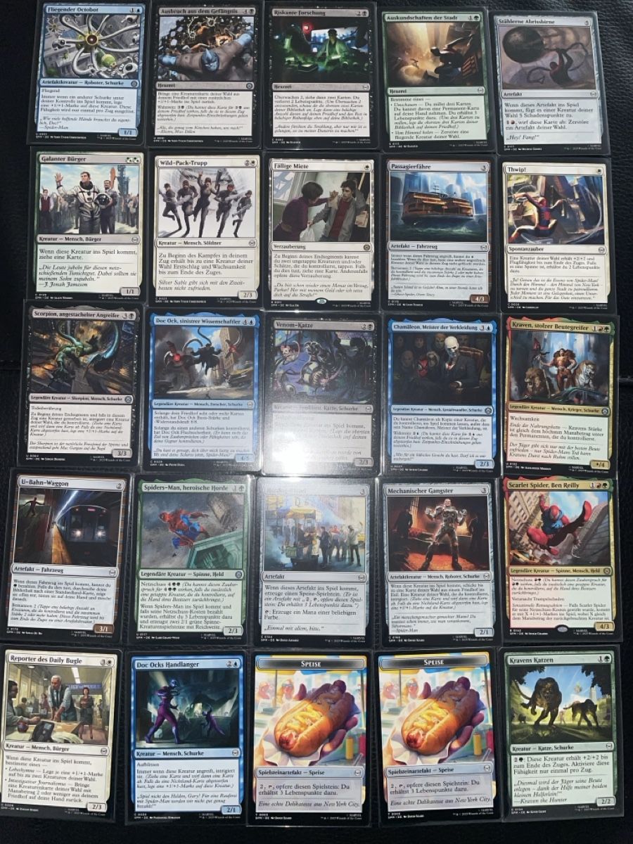 Magic The Gathering Sammelbilder & Trading cards: MARVEL SPIDER-MAN - Magic the gathering – Neu (gemäss Beschreibung) aus Lyss von t.cardmarket