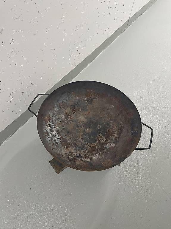 Bracieri: Robuste Feuerschale aus Metall / Eisen  Ø 55 cm – Usato da Stachen venduto da S.Froehlich 1