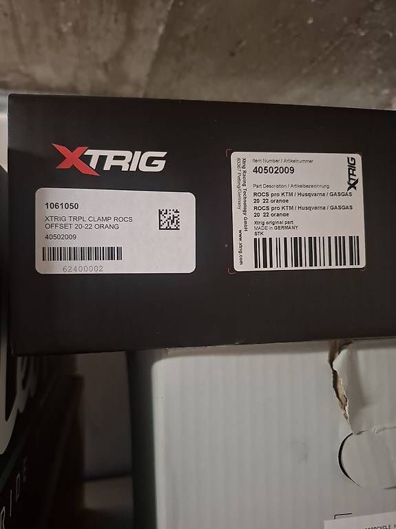 Tutti i ricambio per moto: Té de fourche X-Trig KTM enduro/cross – Nuovo e nell'imballaggio originale da Cournillens venduto da MotoRepaire